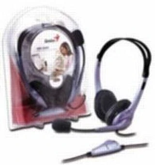 Genius HS-04S ausinės su mikrofonu pakuotėje