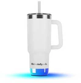 Gertuvė HidrateSpark Puodelis inteligentny HidrateSpark PRO 2 Tumbler 887 ml Baltas