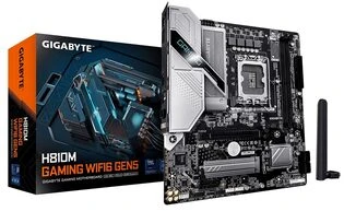 Pagrindinė plokštė GIGABYTE H810M GAMING WIFI6 GEN5