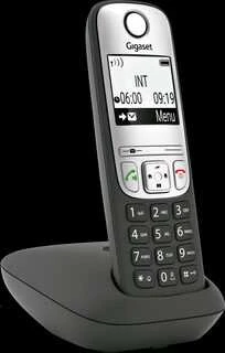 GIS Gigaset A690 Analoginis telefonas Skambintojo ID Juoda