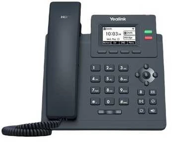 Yealink SIP-T31W, IP telefonas, pilkas, laidinis ragelis, 2 linijos, 1000 įrašų, LCD