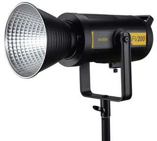 Godox FV200 didelės spartos sinchronizavimo blykstės LED lemputė