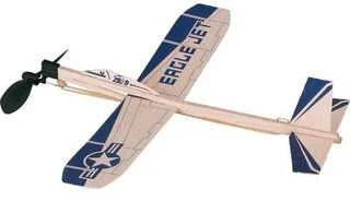 Goki Medinis lėktuvas Eagle Jet, konstruojamas, 35,5 cm