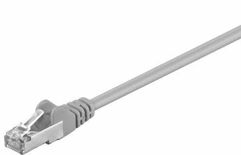 „Goobay“ | 50126 | CAT 5e jungiamasis kabelis, F/UTP | „Pilkas“ RJ45 kištukas (8P8C) | RJ45 kištukas (8P8C)