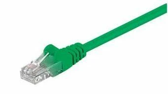 Goobay | 68368 CAT 5e jungiamasis kabelis, U/UTP, Žalias, 3 m