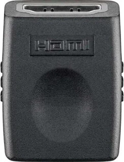 Adapteris AV Goobay HDMI - HDMI juoda (68688)
