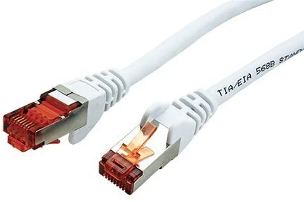 Goobay GB CAT6 VERKKOKAAPELI, S/FTP, VALKOINEN, 20M, LSZH