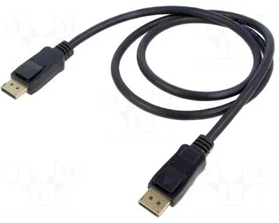 Goobay „DisplayPort™ 2.1“ kabelis, sertifikuotas, 80 Gbit/s – laido ilgis 1 m