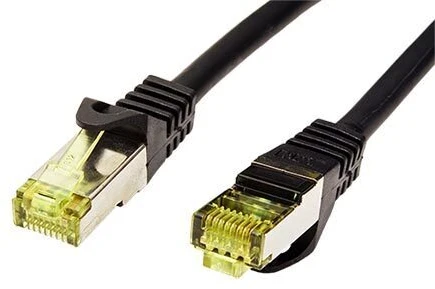 Goobay Patchcord, S/FTP, Cat7, 2m, juoda (91608)