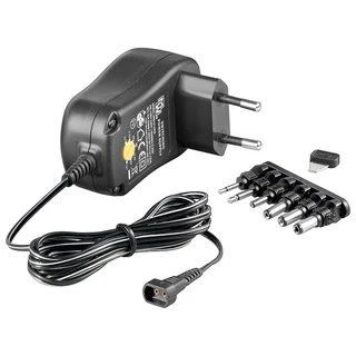 Goobay | 64568 Universalus maitinimo šaltinis 3 V - 12 V, maks. 12 W, Juodas