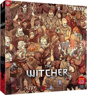 „Cenega“ dėlionė „Good Loot Gaming“ – „The Witcher“: Gimtadienis, 1000 vnt.