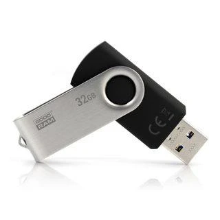 Atmintinė USB 3.0 GOODRAM UTS3 32GB, juoda sp.