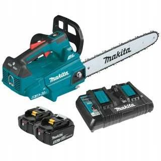 Grandininis pjūklas Makita DUC406PT2B; 2x18 V; 2x5,0 Ah akum.; 40 cm juosta
