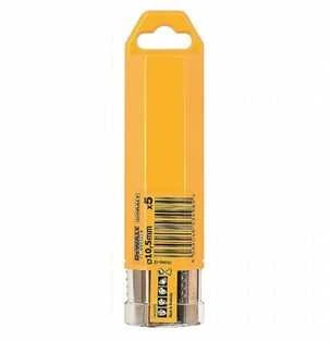 Grąžtas DEWALT COBALT GRĄŽAS METALUI 10,5mm 5vnt.