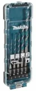 Grąžtas Makita TCT grąžtais su 1/4'' šešiakampiais koteliais E-16732 (4x90,5x100,6x100,8x120,10x150)