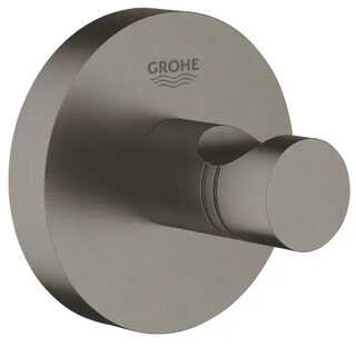 Grohe robe hook Essentials, brushed hard graphite