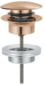 Grohe Praustuvo ventilis su push-open. brushed warm sunset