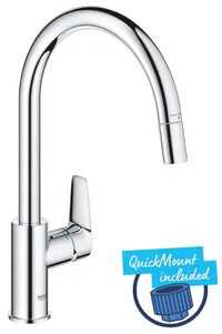 Grohe virtuves izlietnes maisītājs StartEdge 1/2″, hroms