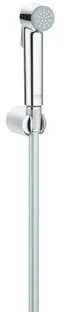 Grohe Tempesta-F bidė dušelis su srovės paleidimo mygtuku, sieniniu laikikliu ir žarna 150 cm, chromas