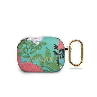GUESS AIRPODS PRO GUACAPTPUBKFL01 Žalias N.4 FLOWER COLLECTION