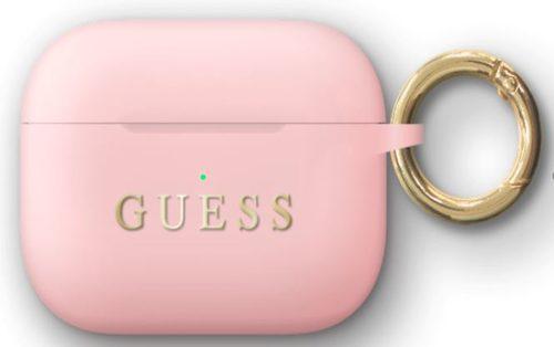 Guess Guacapsilgllp apsauginis dėklas, skirtas AirPods Pro, rožinis