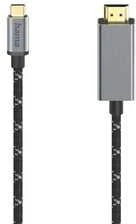 USB-C į HDMI kabelio jungčių vaizdas