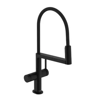 Hansgrohe virtuves izlietnes maisītājs Talis Select M54 PowderSpray, 3jet, matt juodas