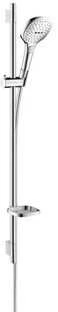 Hansgrohe RD Select E 120 3jet rankinis dušas/ UnicaS Puro sieninis strypas 0,90 m komplektas