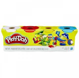 PLAY-DOH Plastilino rinkinys, 4 vnt.