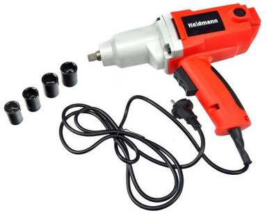 Smūginis veržliasukis Heidmann Smūginis veržliasukis elektrinis 1/2'' + sukimo galvos typ H(5)