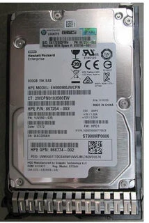 Hewlett Packard (HP) disko serverio HP 900GB 2.5'' SAS-3 (12Gb/s) (870795-001)