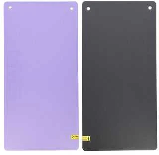 Treniruočių kilimėlis HMS Premium MFK07, violetinis-juodas, 120x60cm, EVA 15mm