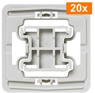 HomeMatic IP namų maitinimo adapterių rinkinys Jung J1, 20 rinkinys