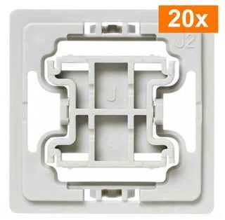 HomeMatic IP namų adapterių rinkinys Jung J2, 20 vnt