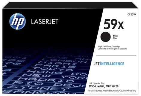Hewlett Packard (HP) HP Nr.59X sutartis (CF259XH), juoda kasetė