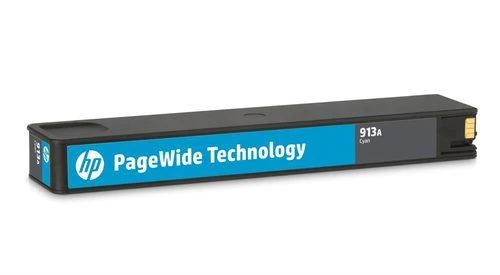 Hewlett Packard (HP) HP 913A žalsvai mėlyna originali kasetė „PageWide“ (3 000 puslapių)