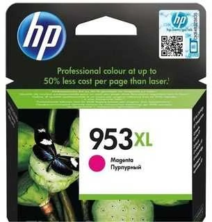 Hewlett Packard (HP) HP 953XL didelio našumo purpurinė rašalo kasetė, 1600 puslapių, skirta HP OfficeJet Pro 8218,8710,8720,8730,8740