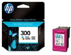 Hewlett Packard (HP) HP 300 trispalvė rašalo kasetė su Vivera rašalu, 165 puslapiai, skirta HP DeskJet D2560, F4280, F4500