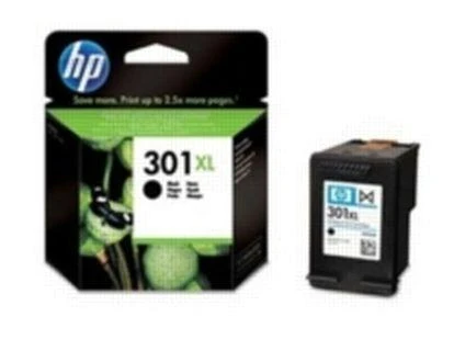 Hewlett Packard (HP) Rašalas HP rašalas CH563EE Nr. 301XL (juodas)