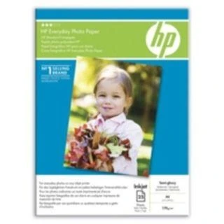 Hewlett Packard (HP) HP kasdienis fotopopierius A4, pusiau blizgus, 25 lapai, vienpusis (170 g/m2)