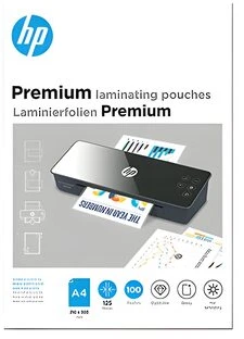 Laminavimo Plėvelė - HP Premium A4 100 Vnt.