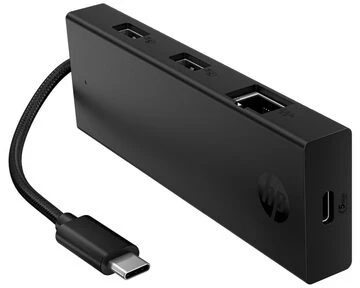 HP USB šakotuvas Nešiojamasis USB-C šakotuvas