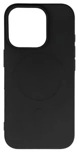 Hurtel „Liquid Silicone“ dėklas su „MagSafe“ iPhone 16 Pro Max – dėklas telefonui juodos spalvos