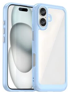 Hurtel Outer Space gelinis dėklas iPhone 16 – dėklas telefonui mėlynos spalvos