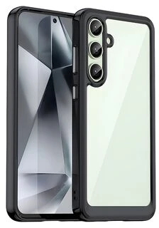 Hurtel Outer Space dėklas Samsung Galaxy S24 FE – dėklas telefonui juodos spalvos