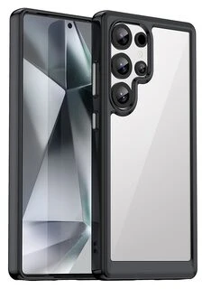 Hurtel Outer Space dėklas Samsung Galaxy S25 Ultra – dėklas telefonui juodos spalvos