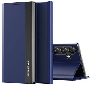 Hurtel Sleep Case Pro dėklas su atverčiamu dangteliu ir stovu Samsung Galaxy A36 – dėklas telefonui, mėlynos spalvos