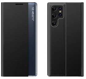 Hurtel Naujas Sleep dėklas Samsung Galaxy S24 FE dėklas telefonui juodos spalvos