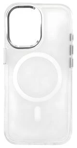 Hurtel Blizgus MagSafe iPhone 16 – dėklas telefonui, baltos spalvos