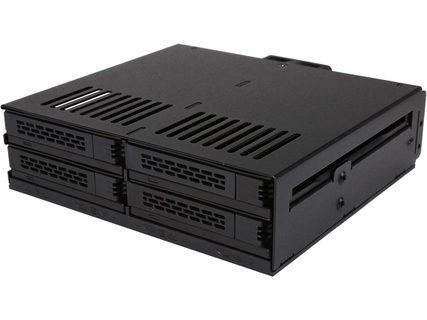 Carruzzo Icy Dock MB324SP-B diskų masyvas 0 TB Desktopas Juoda